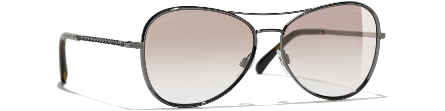 occhiali da sole pilota Chanel