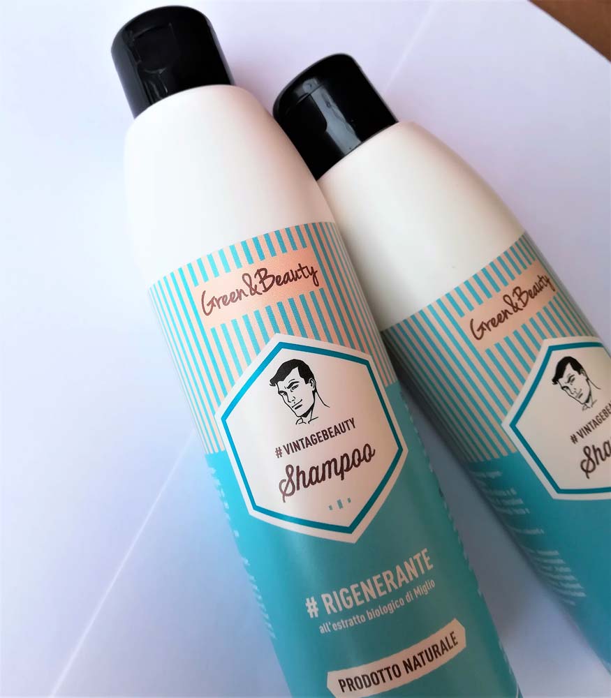 Shampoo Rigenerante al Miglio di Green&Beauty 