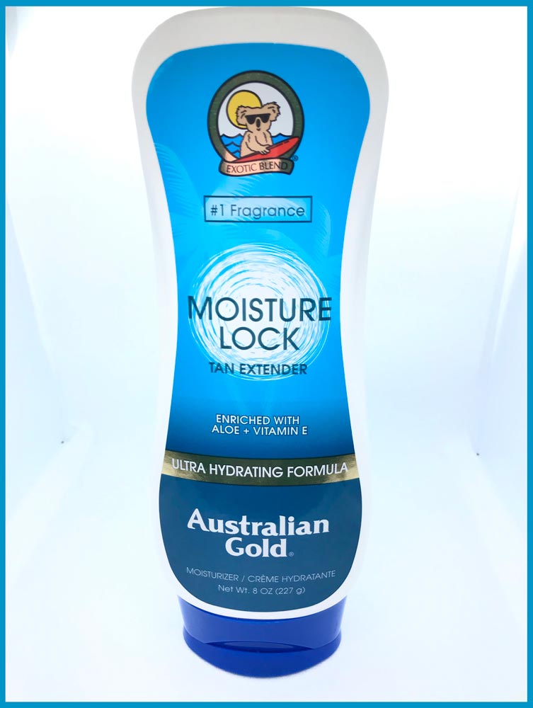 doposole Australian Gold Moisture Lock Tan Extender formato Maxi
