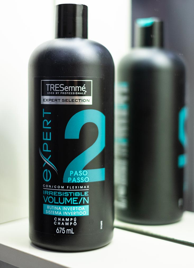 Shampoo Tresemme sistema invertito