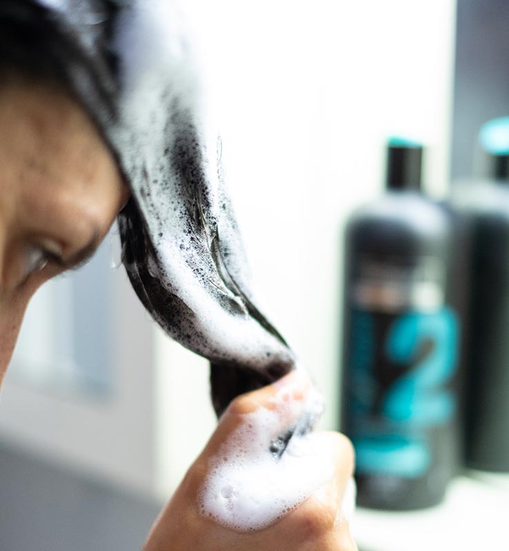 shampoo Tresemmé texture e schiuma