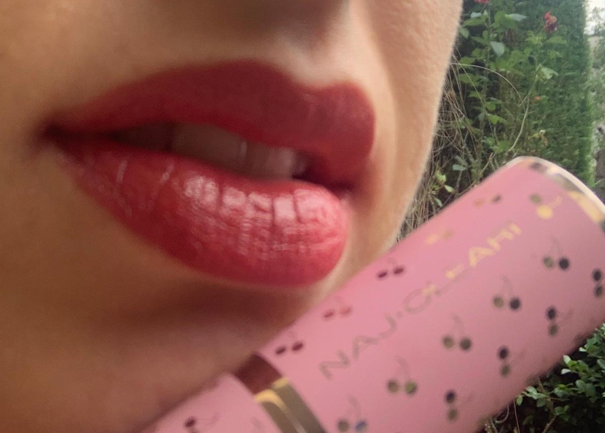 Swatch: rossetto Naj-Oleari applicato