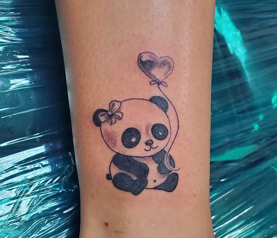 tatuaggio piccolo panda