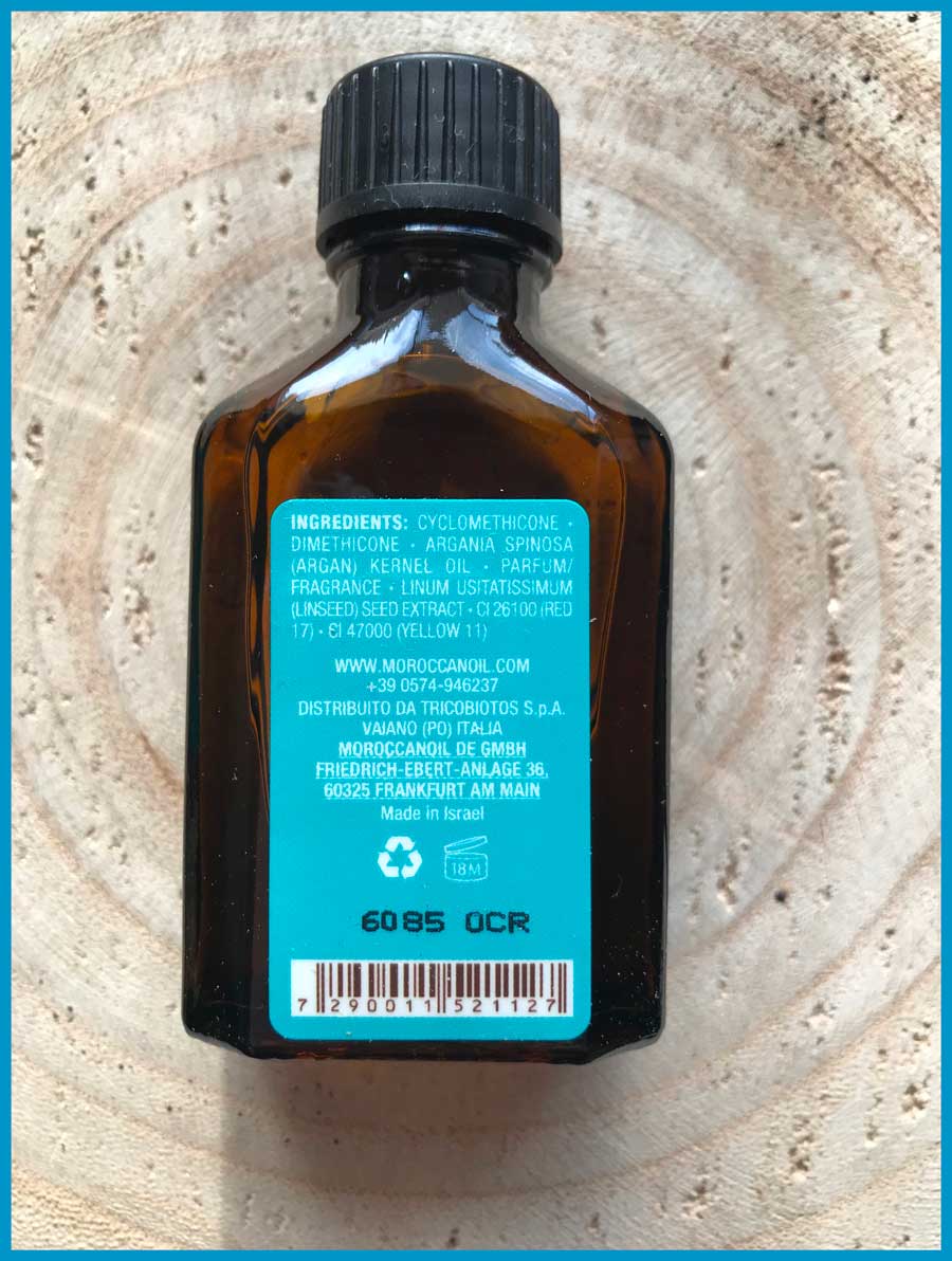 Moroccanoil olio capelli confezione