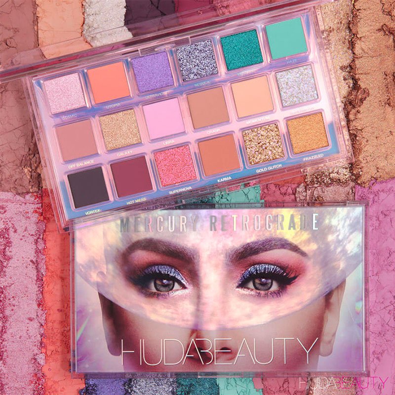 Palette Huda Beauty Mercury Retrograde