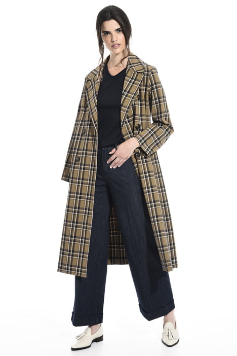 Trench puro cotone