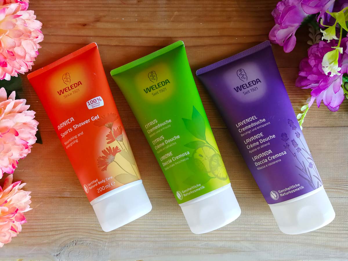 Recensione Docce cremose Weleda: Arinica, limone e lavanda