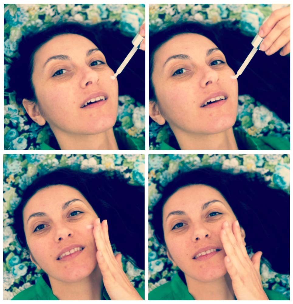 come applicare questo siero viso