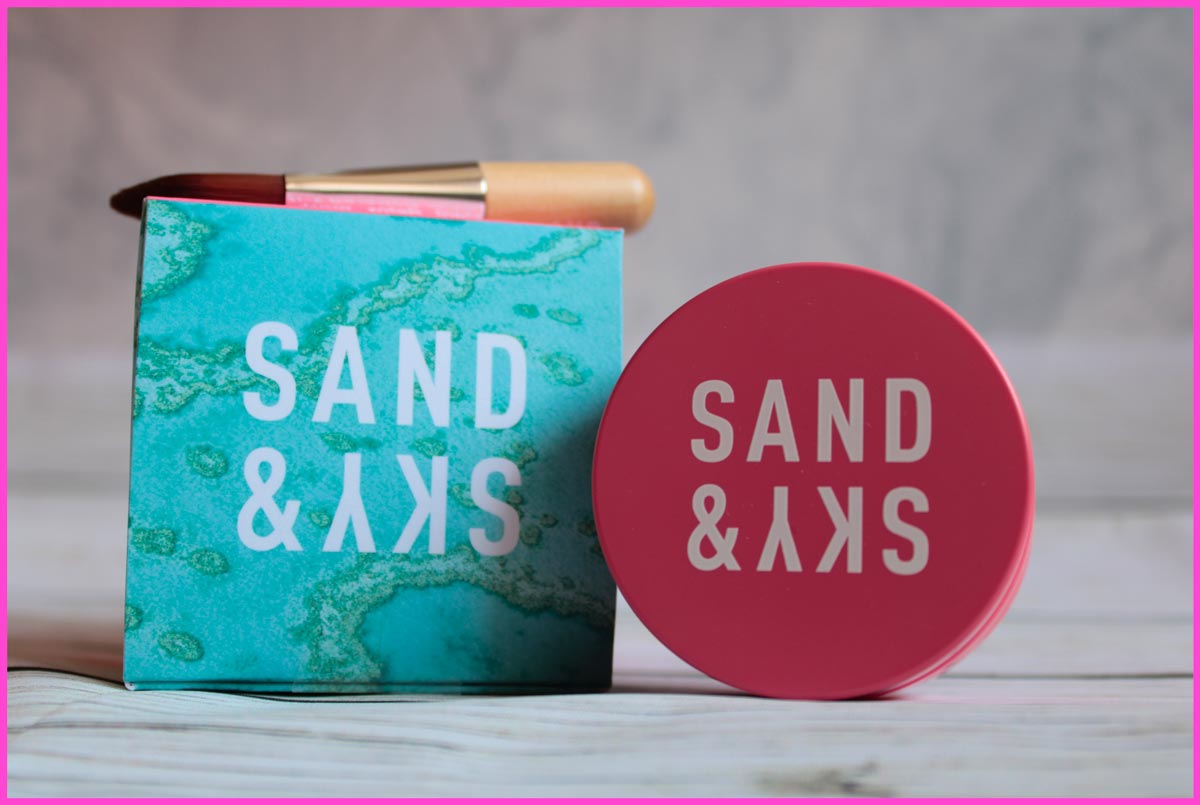 Sand & Sky Maschera viso all'argilla Rosa Australiana