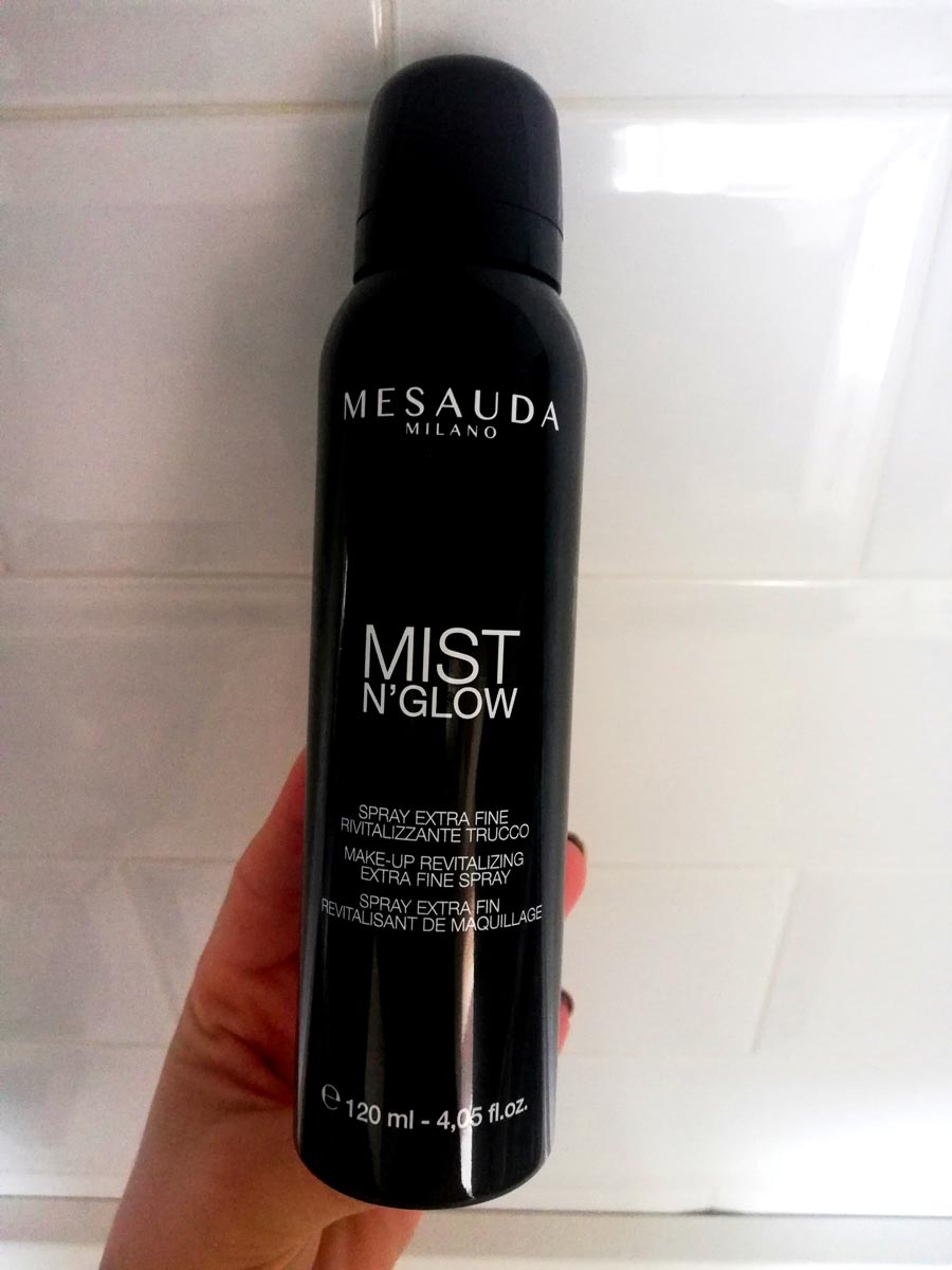 Spray extra fine rivitalizzante trucco Mist n'glow Mesauda Milano