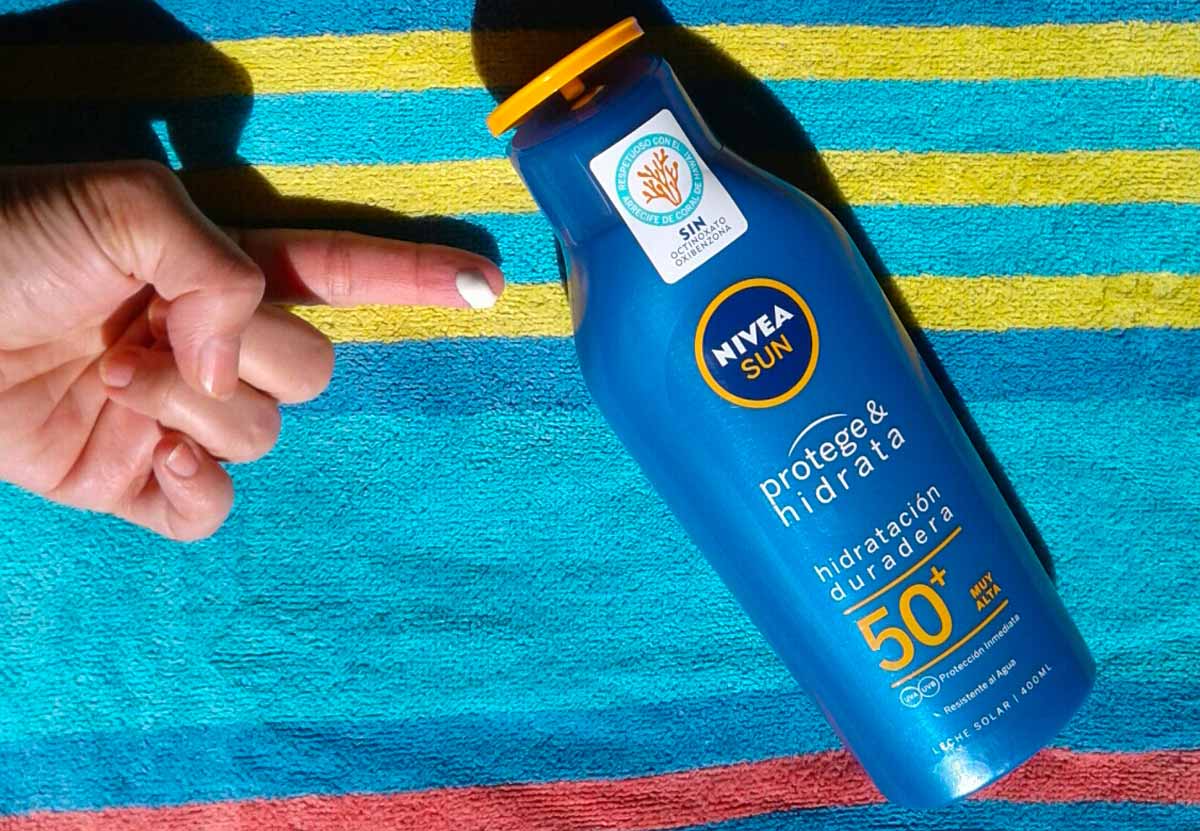 Latte solare Nivea Sun protezione 50