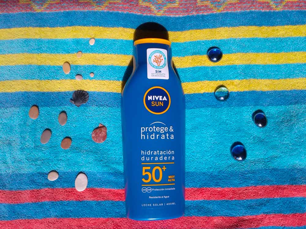 Latte solare Nivea Sun protezione 50