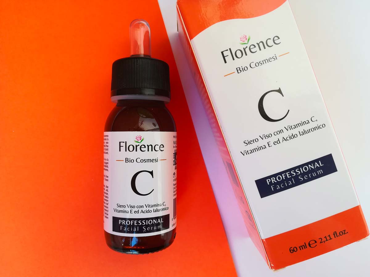 Recensione Siero Viso vitamina C Florence con Acido Ialuronico