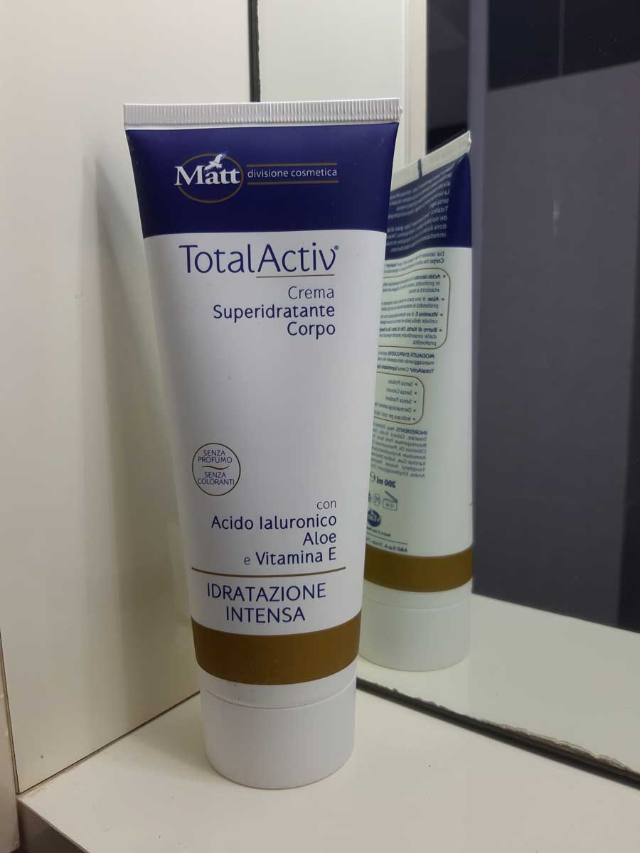 Crema Super-idratante Corpo Total Active By Matt