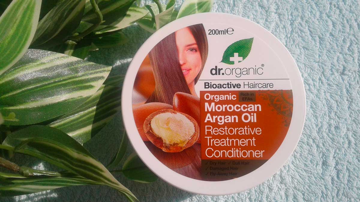 Dr.Organic Moroccan Argan Oil Maschera Capelli Ristrutturante 200 ml