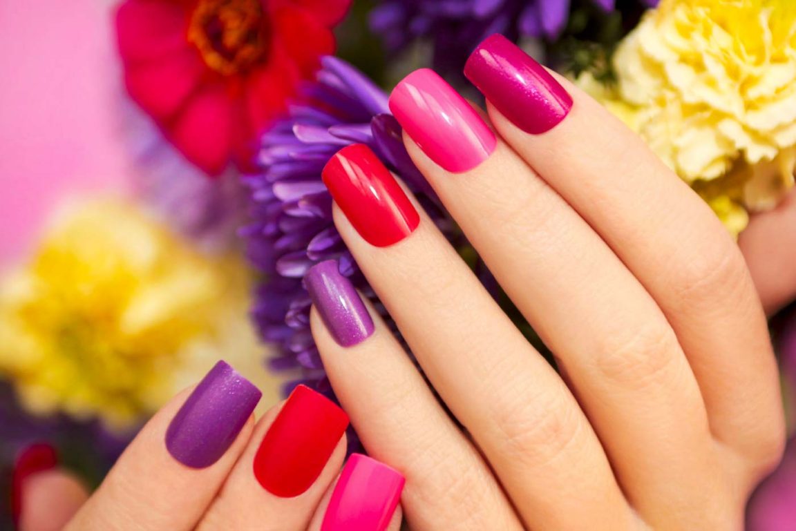 Nail art nera e rosa: 10 idee per unghie con smalto semipermanente - wide 8