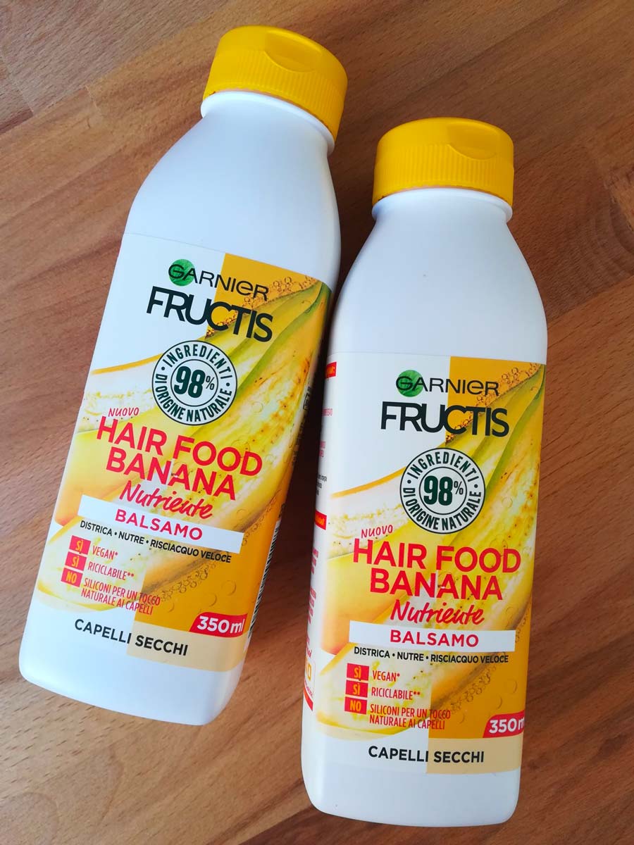 Balsamo Hair Food Banana  Nutriente di Garnier Fructis