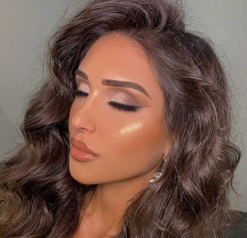 Palette Huda Beauty Naughty Nude make up realizzabili
