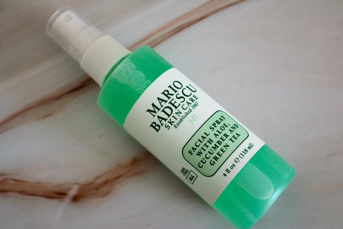 Spray viso Mario Badescu aloe vera, cetriolo e the verde