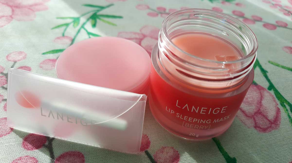 maschera labbra Lip sleeping mask [Berry] di Laneige