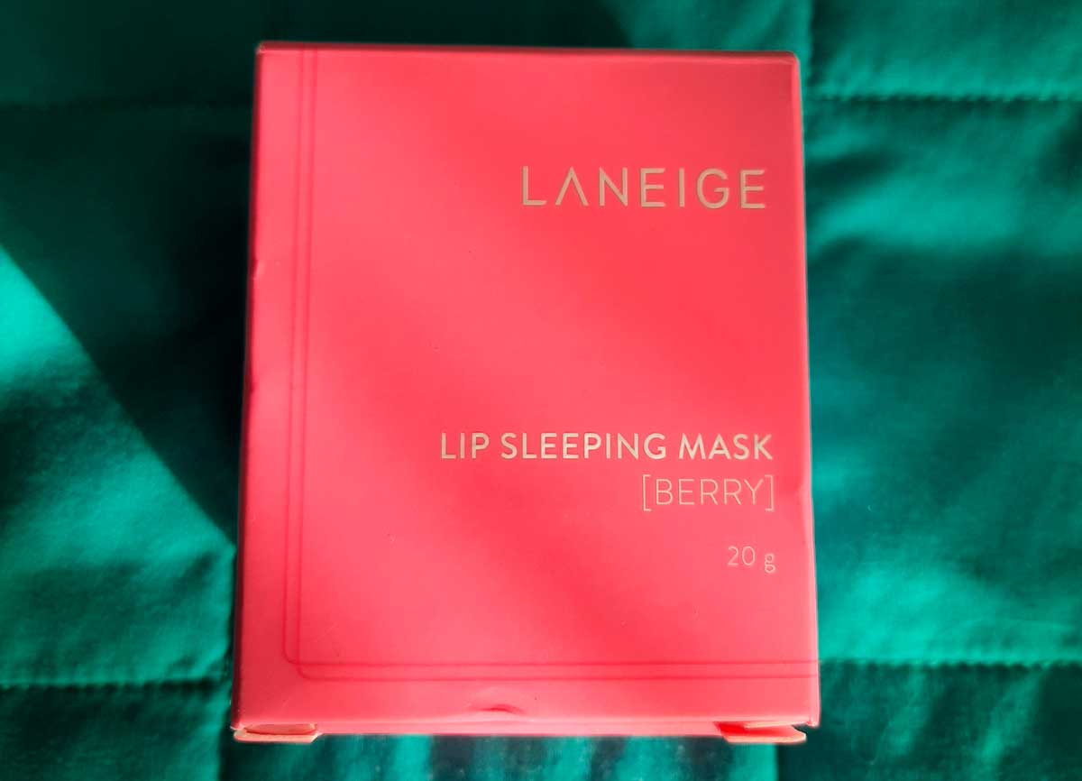 maschera labbra Lip sleeping mask [Berry] di Laneige