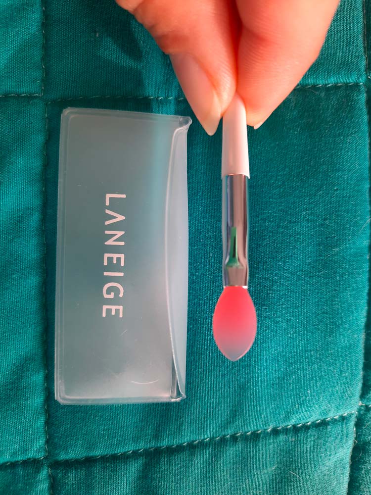 Applicatore maschera labbra Lip sleeping mask di Laneige