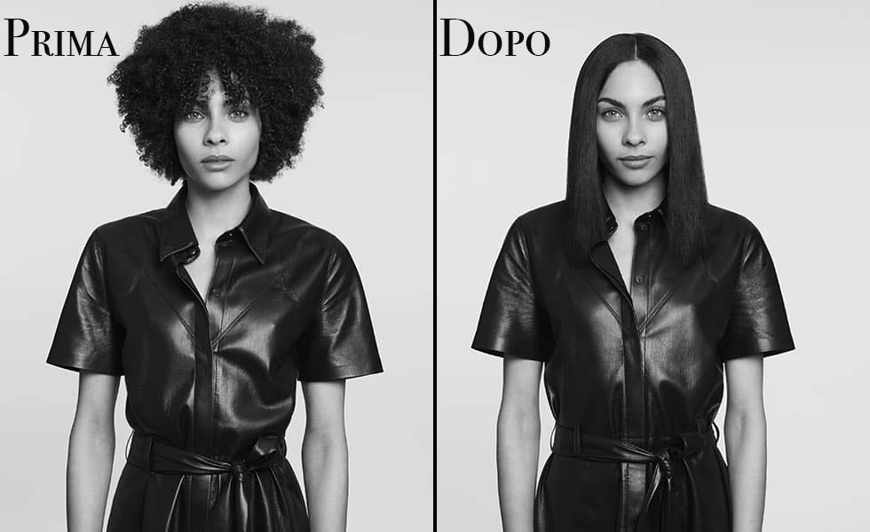 L'Oréal SteamPod 3.0 prima e dopo l'utilizzo