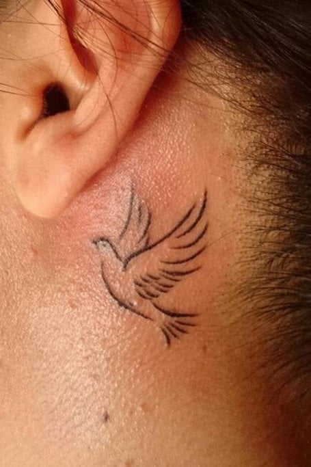 Tatuaggio con colomba