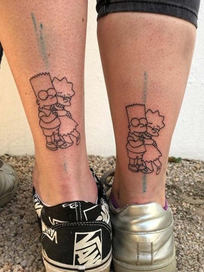 Tatuaggio fratello e sorella