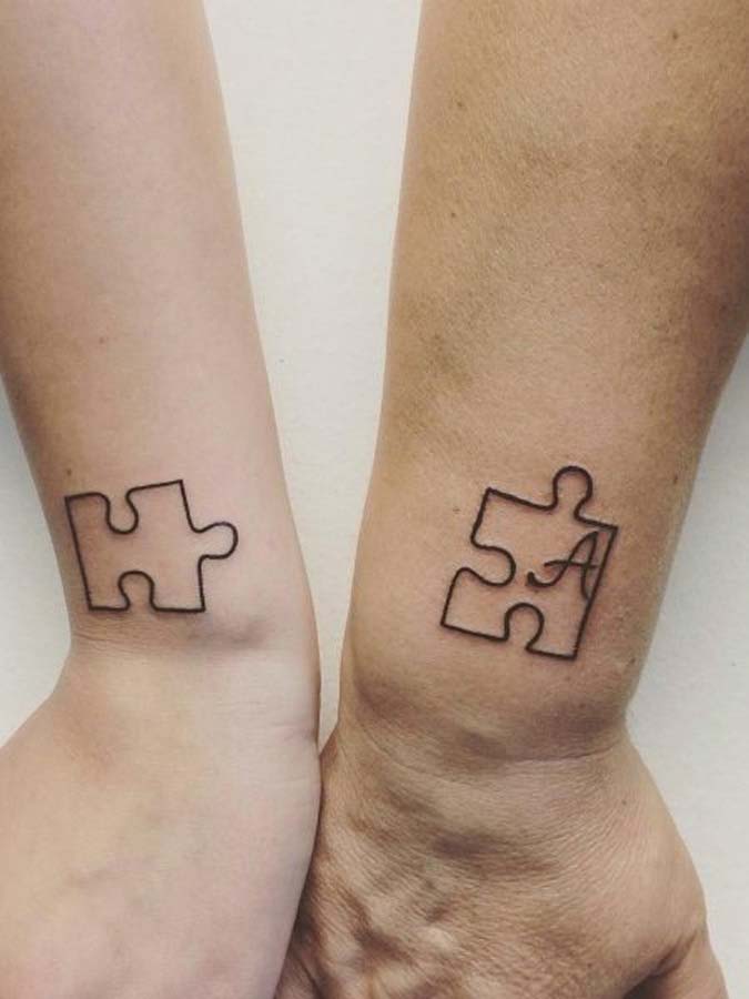 Tatuaggio fratello e sorella