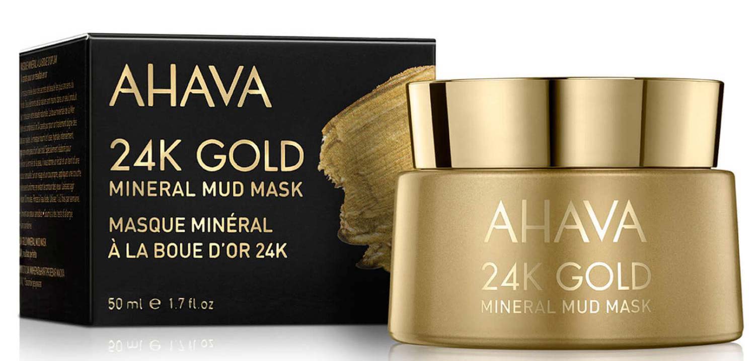 Maschera viso Ahava 24K Gold Mineral Mud Mask