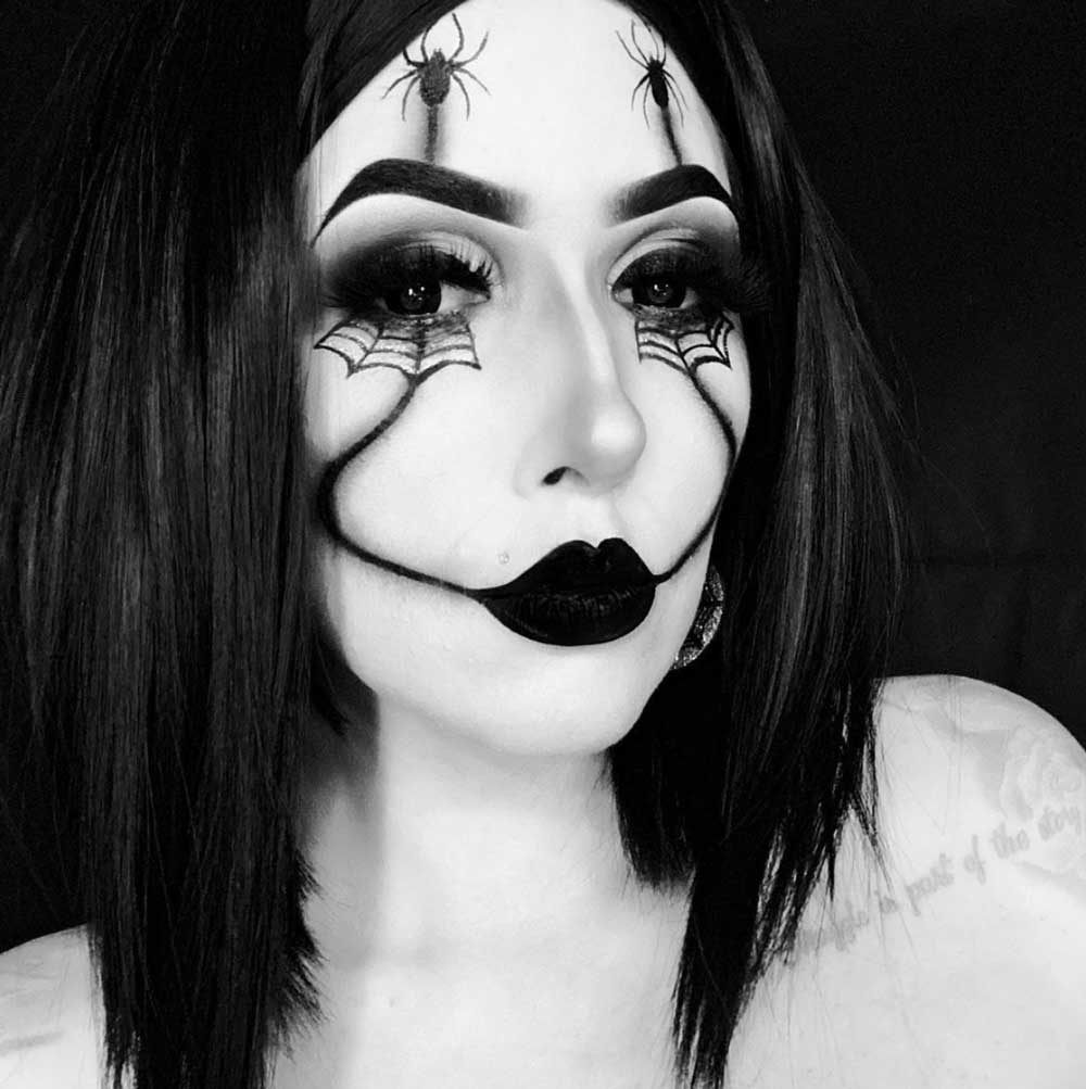 clown makeup halloween facile 7