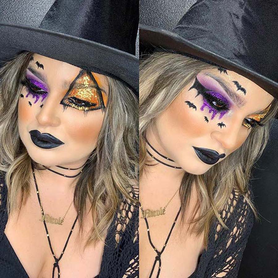 trucco strega halloween 14