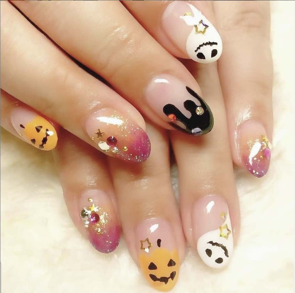 Classica in gel elegante per Halloween