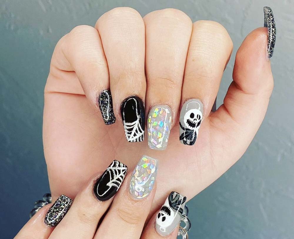 unghie halloween nail art 22