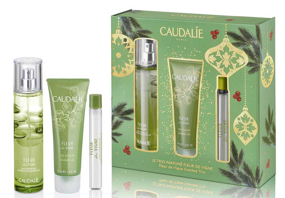 Caudalie Fleur De Vignes Fragrance and Body Trio Set