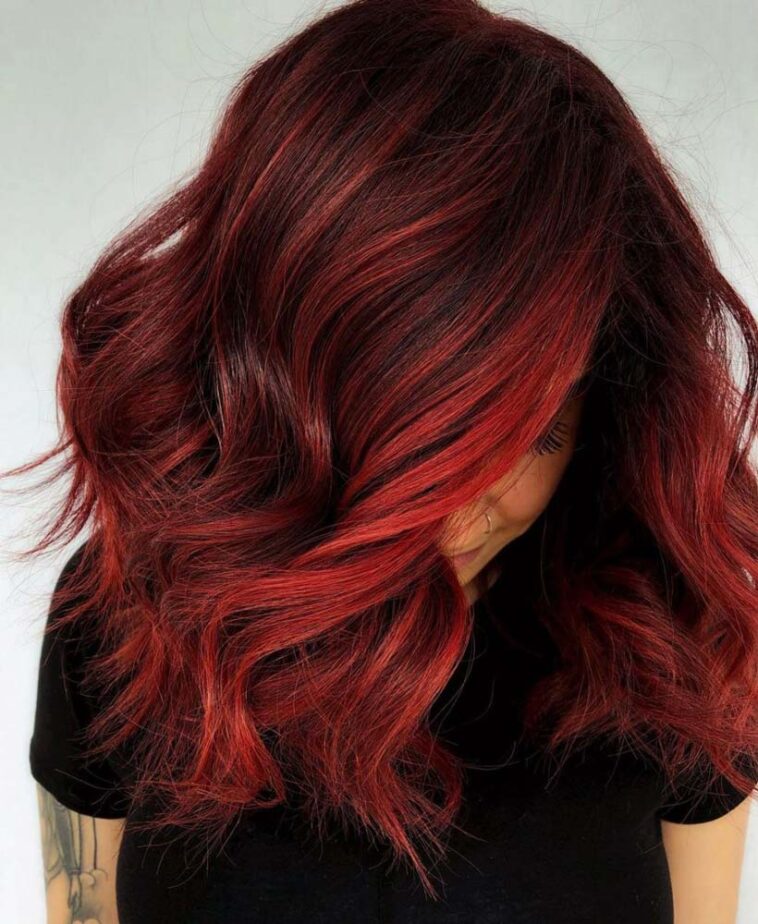 Capelli rosso scuro 25 foto idee per trovare il look perfetto
