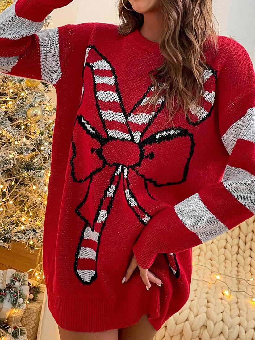 maglione a tema natalizio unisex lavorato a maglia Blush Avenue® 