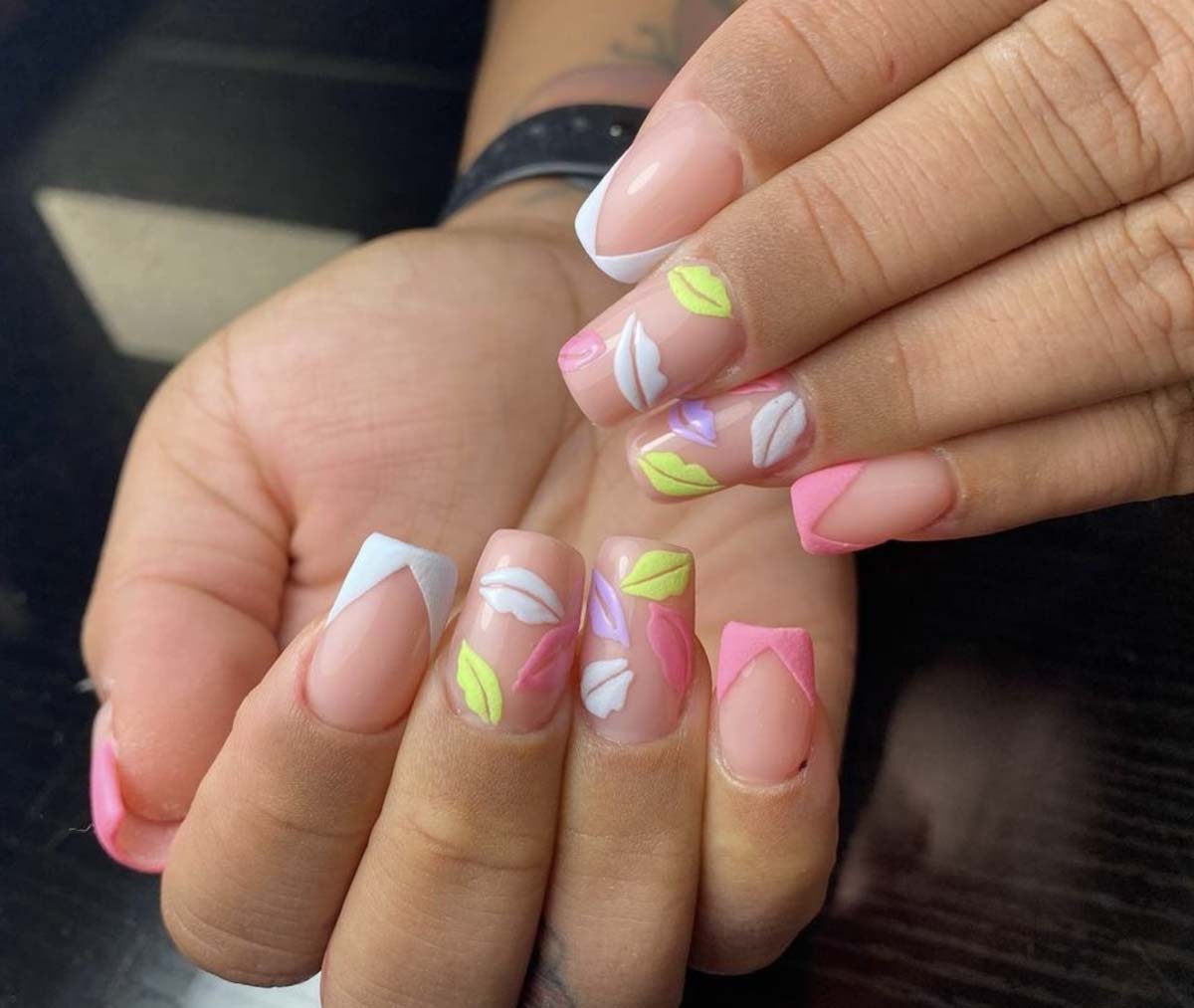 Unghie-Gel-San-Valentino-colori-pastello Unghie Gel San Valentino colori pastello
