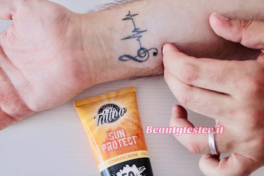 Believa Tattoo crema solare tatuaggi Sun Protect