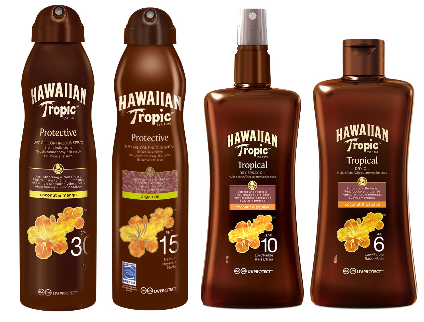 Oli abbronzanti Hawaiian Tropic