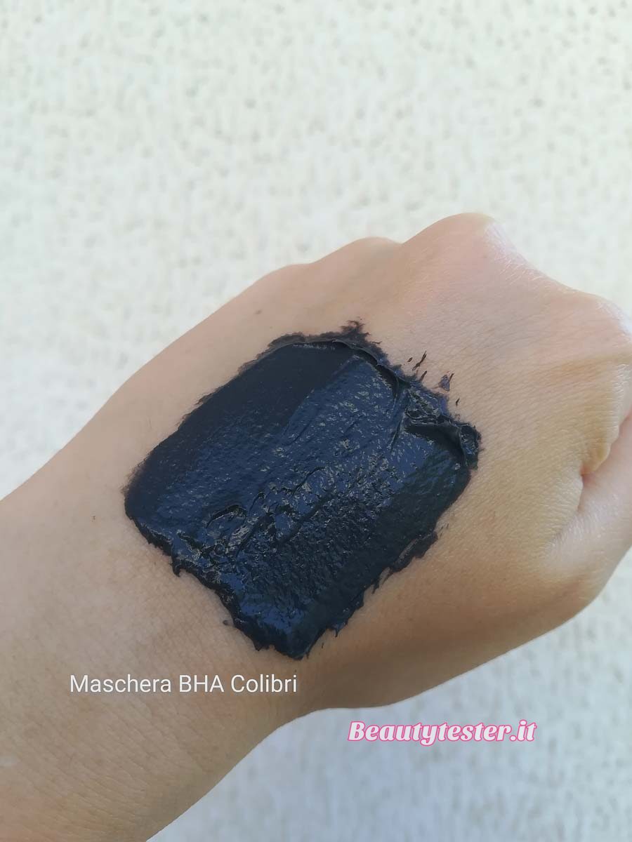 Maschera BHA Colibri Skincare al Carbone attivo e Acido Salicilico