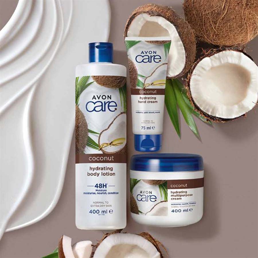 Set Cura del Corpo Avon Care - Olio di Cocco