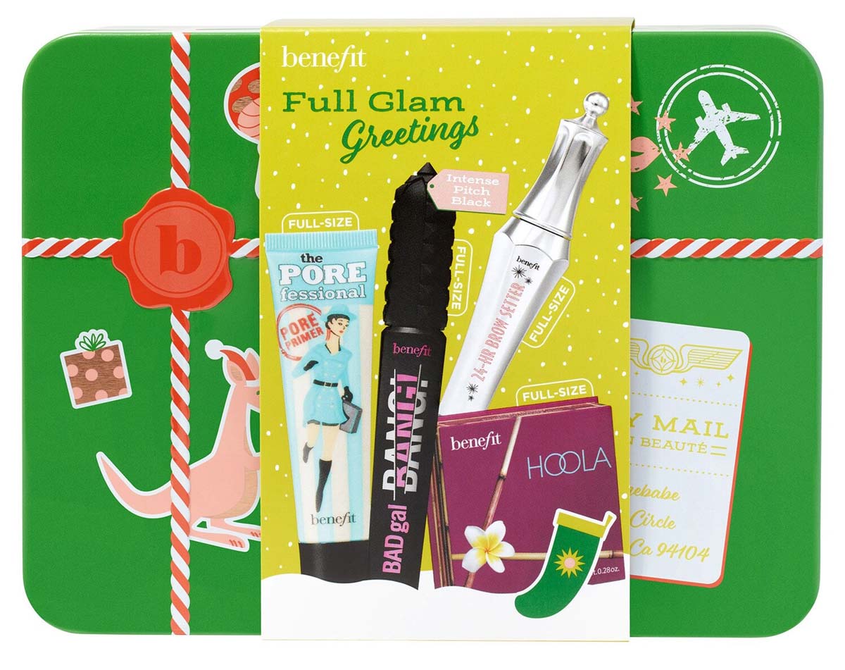 Kit Full Glam Greetings Benefit Natale 2022