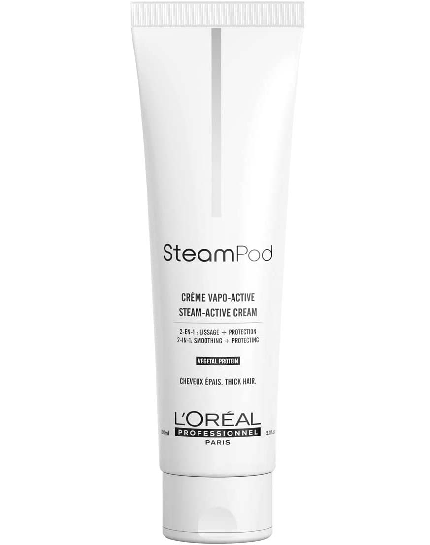 L’Oréal Professionnel Paris | SteamPod Crema Lisciante, Azione Termo-Protettiva per lo Styling, Per Per Capelli Normali e Sensibilizzati