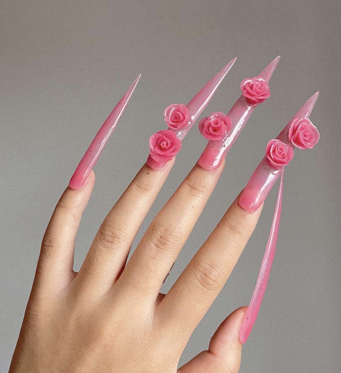 Rosebuds decoração 3D