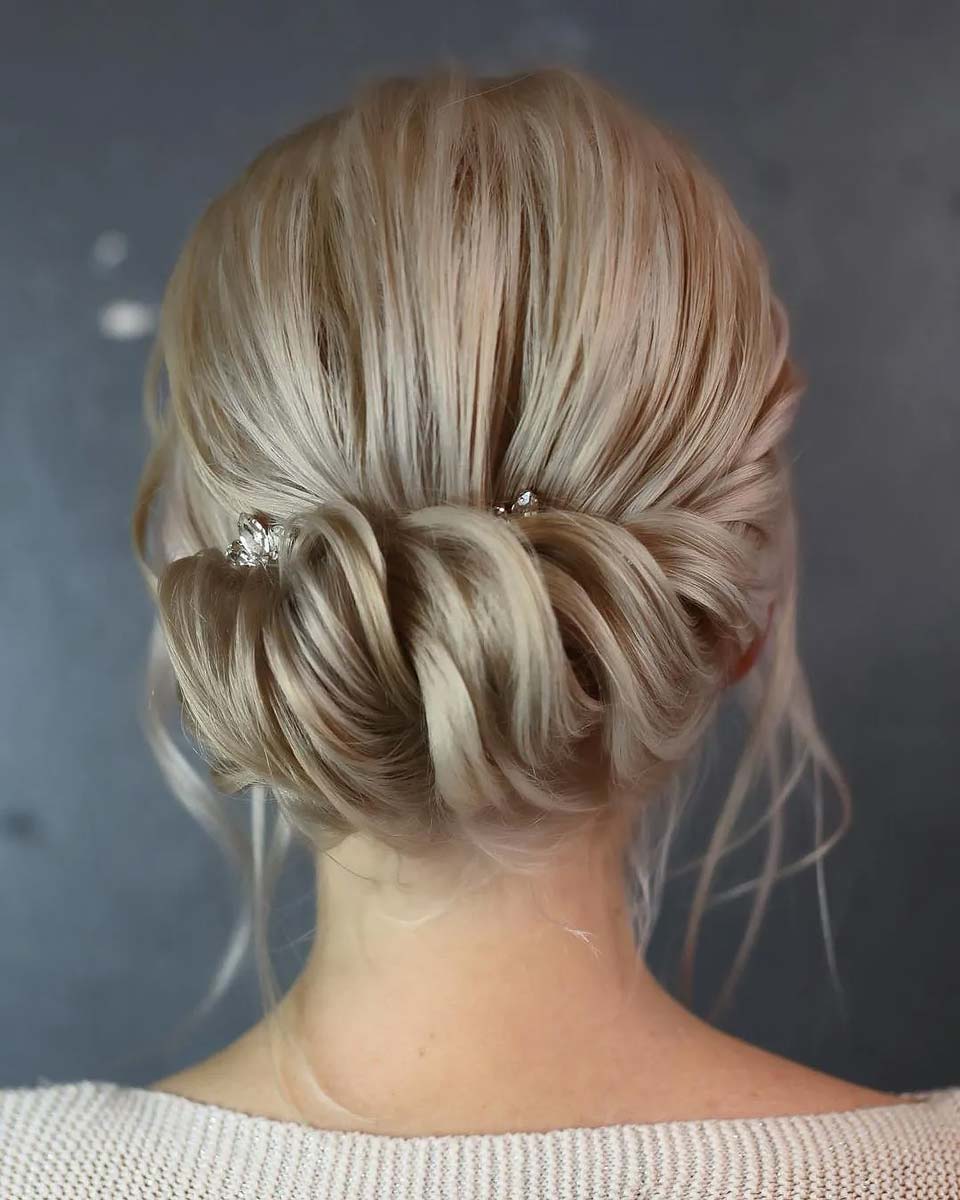 Acconciature raccolte da sposa per capelli corti Acconciature raccolte da sposa per capelli corti