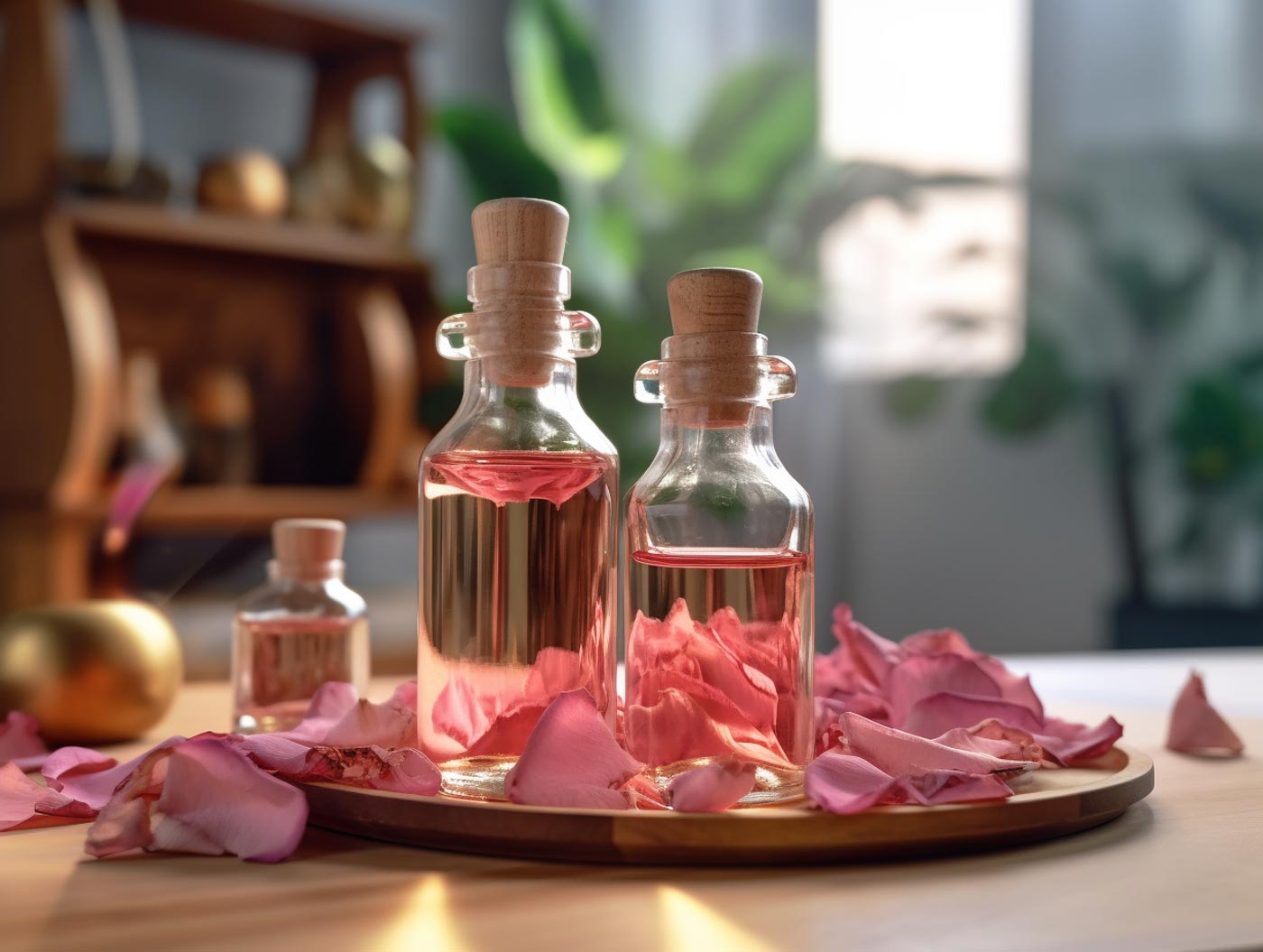 Olio di petali di rosa