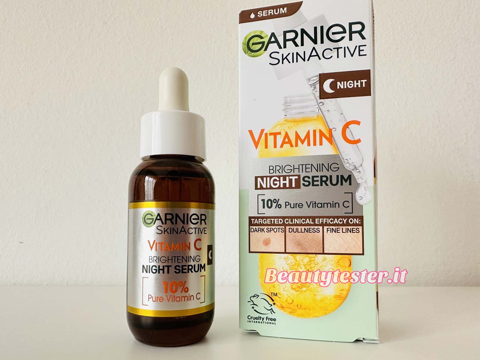 Garnier Siero viso Notte alla Vitamina C 10%