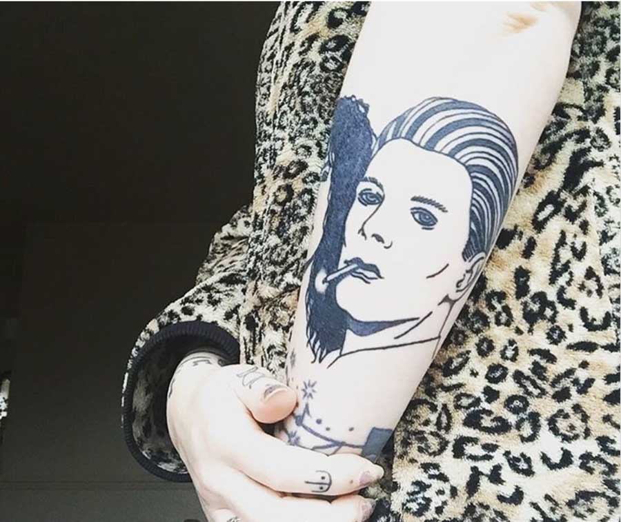Tatuaggio dedicati a David Bowie
